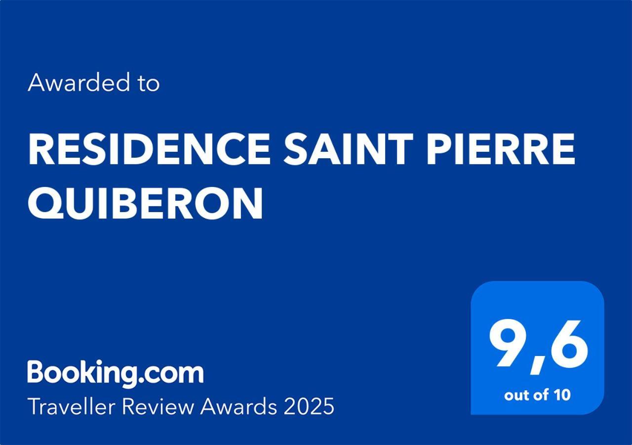 Residence Saint Pierre Quiberon Saint-Pierre-Quiberon Exterior foto